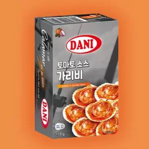 (Velnova) 토마토 식감 풍미가득 다니 토마토 소스 가리비 111g