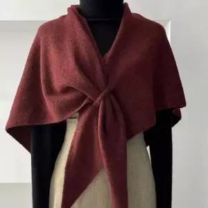 여성 고리 삼각 어깨숄 1P 머플러 겨울 보온 목도리 WFL9QST