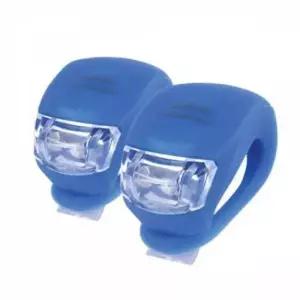 [오너클랜]WL 가벼운 실리콘 자전거안전등-색상랜덤발송 자전거용품