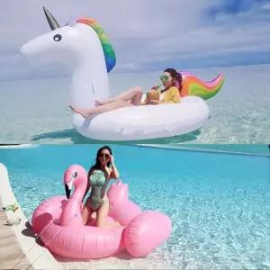 빅사이즈 유니콘 플라밍고튜브 물놀이대형튜브