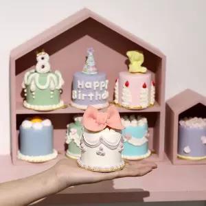 컵케익모형 케이크진열대 생크림 보우노트 클레이머핀 8종 케이크