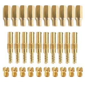 카브레타 메인 제트 슬로우 파일럿 PWK Keihin OKO CVK 카브 세트 인젝터 깍지 바이크 오토바이 부품  M5 6