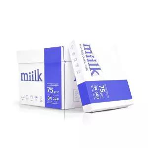 [에이치플러스몰]WL 한국제지 밀크 B4복사용지 75g 2500매(1박스) milka4용지 a4milk milk용지