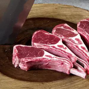 호주 양고기 스테이크 프렌치랙 500g 쯔란 캠핑 양갈비