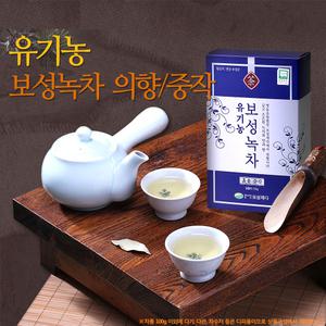 유기농보성녹차 중작(의향) 100g / 2025년 햇녹차 잎녹차 유기농 잎차 보성제다 중작차 의향차