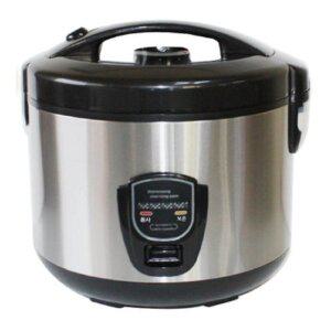 대웅모닝컴 17인용 전기밥솥 DW-1731WS 대용량 취사보온밥솥 찜기포함