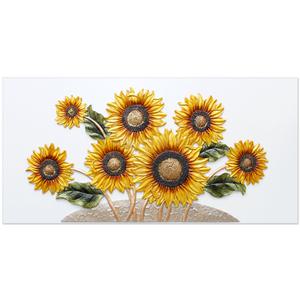 돈들어오는액자 해바라기정원-대형 거실현관 사무실 카페 벽 풍수 재물그림 홈데코 장식품 집들이 개업선물