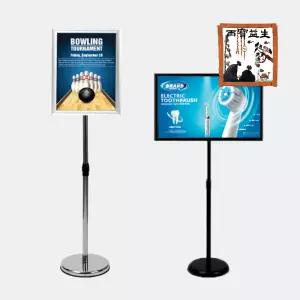 포스터스탠드 블랙 A3 POP 입간판 메뉴판 광고판