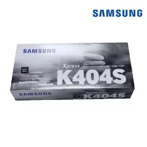 삼성 CLT-K404S 검정 정품 SL-C433 C483FW C483W C482FW C432 C482W C430 C483 토너