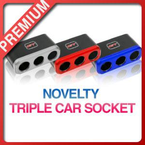 올뉴마티즈[티엔알 노벨티 3구소켓 GT]시거잭/다용도소켓/2구소켓/3구소켓/멀티소켓/차량용품