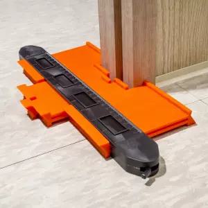 [리빙오피스] 투 락킹 윤곽게이지(25cm) (오렌지)