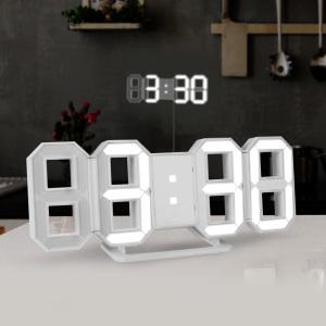 LED 3D탁상시계 벽시계겸용 책상 아이방 사무실 인테리어