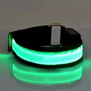 암밴드 LED 1구 그린/야광팔찌 응원 야간 안전 런닝 자전거