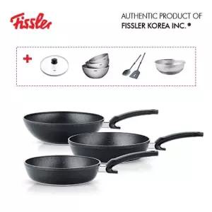 아다만트 컴포트 IH 인덕션 프라이팬 세트 + 유리뚜껑 28cm +  믹싱볼 3종 + 에