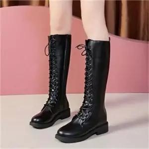 [오노마]ONM 여성 캐주얼 외출 패션 종아리 커버 미들힐 롱부츠 (S8122925)