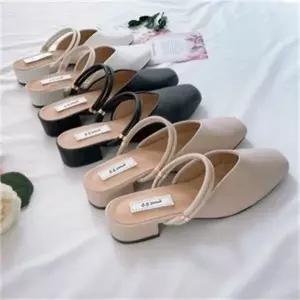 [오노마]ONM 블로퍼 슬리퍼 밴드 실내 여성 데일리 트렌디 데이트 (S8180051)