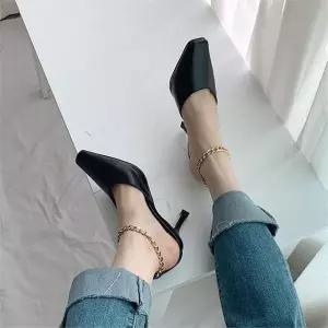 [오노마] ONM 체인스트랩힐 여름 샌들구두 키높이 스틸레토 하이힐 (S8534519)