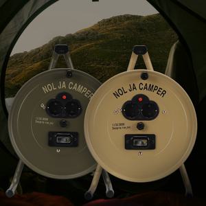 국산 밀리터리 캠핑릴선 15M 전선릴 전기릴선 작업선 캠핑릴 케이블릴