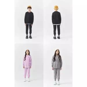 [롯데백화점]블랙야크 키즈 BKO도티맨투맨세트