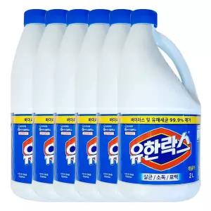 유한락스 레귤러 2L X 6개(1박스)