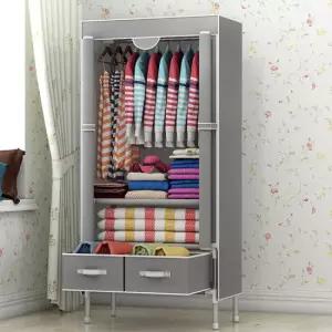 비키니옷장/자취 원룸행거 75싱글