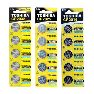 도시바 리튬전지 CR2032/CR2025/CR2016/선택/1set(5알)