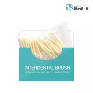 [메디케이]국산 치간칫솔 L형 50p SS(0.8mm)