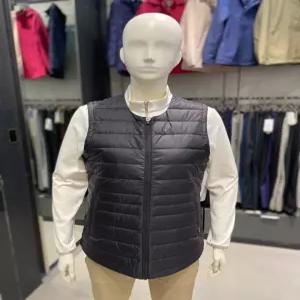 [마운티아] 재고정리 여성 겨울조끼 내피 겸용 집업 에이스다운베스트 8 1MQVSW3501-BK