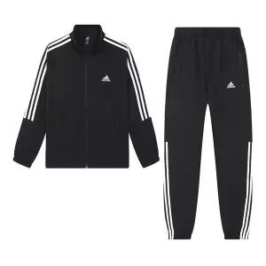 아디다스 트레이닝 에어로레디 트랙수트 키즈 유스 트레이닝복세트 츄리닝 러닝복 블랙 GT6967