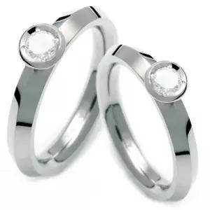 T-978 DIA CO 다이아몬드 티타늄 커플링 반지 이니셜무료 무료배송 맞춤제작 평생AS