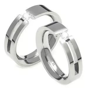 T-736 DIA CO 다이아몬드 티타늄 커플링 반지 이니셜무료 무료배송 맞춤제작 평생AS