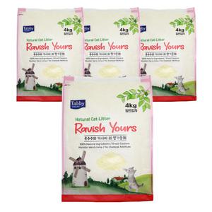 테비 라유 카사바 일반입자 4kg x 4개