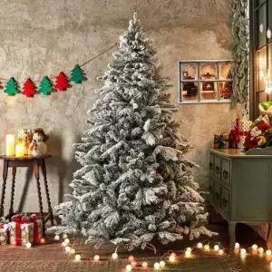 [텐바이텐]180cm 눈덮힌 전나무 트리 크리스마스 중형 눈꽃트리