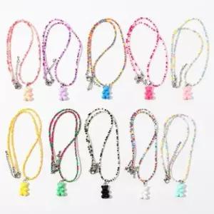 ONM 써지컬 S 진주귀걸이 귀걸이 젤리곰 size 목걸이 이레