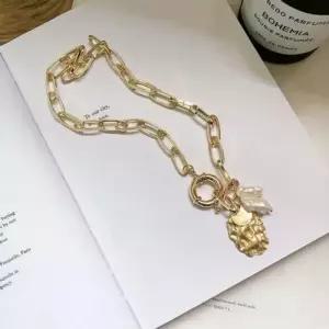 ONM 바로크 초커 진주 체인 써지컬 목걸이 박스증정 천연