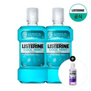 리스테린 쿨민트 750mlx2 +(증)토탈케어마일드100ml