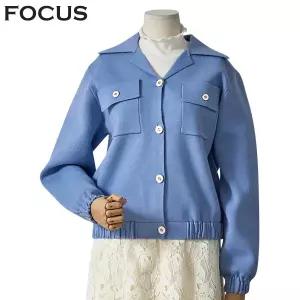 [롯데백화점]포커스 밑밴딘니트자켓(FS4A7JK0034)