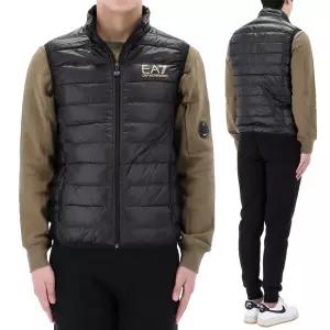 아르마니 EA7 패커블 코어 아이덴티티 질레 조끼 패딩 8NPQ01 0208