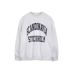 [하프클럽/해리슨]코튼 스톡홀름 맨투맨 MJBC1639