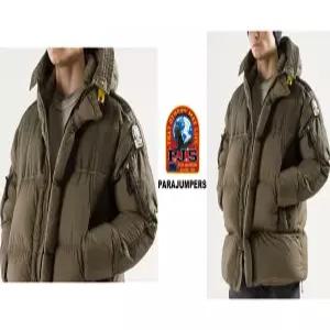 [진스퀘어] 파라점퍼스 PMPUFRP03 COMBAT 후드 패딩 201카키/210클래식캔버스