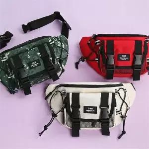 [셀러허브][라일리] Rly 스트릿 힙색 남자 여자 캐주얼 슬링백 데일리 여행백 (S9547590)