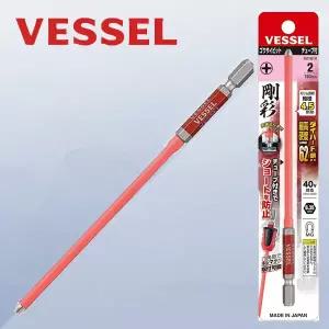 베셀 절연 단두 고사이 튜브타입 엑스하드강 컬러비트 십자 GSC162150 (1EA) 2x150