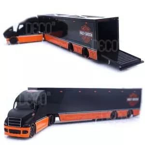 [핫트랙스]1:64 할리데이비슨 블랙오렌지 트레일러 다이캐스트