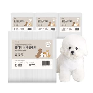 [플리다스] 강아지 배변패드 15~100g 400매 프리미엄 애견패드 모음전