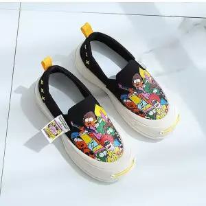 [라일리의류] Rly 데일리 캔버스 슬립온 학생 밴딩 운동화 패션 슈즈