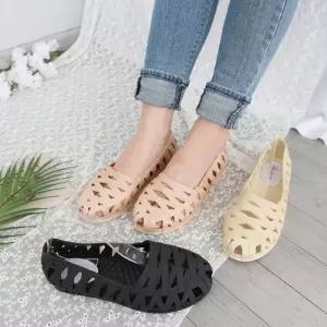 [라일리의류] Rly 코코코리아 여름 젤리 단화 논슬립 시원한 플랫슈즈