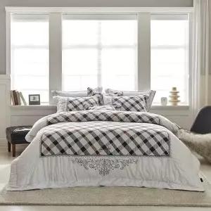 모달 쇼팽 그레이(4.4) 킹세트(솜샤시이불커버+패드+베개커버2장)