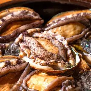 완도 활 전복 중 1kg (13-15미 내외)