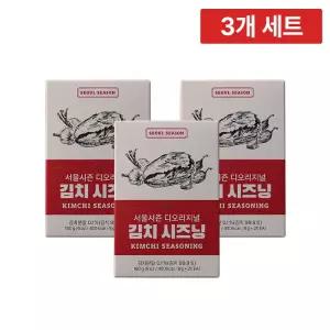 [3박스] 8g*20개입 / 서울시즌 디오리지널 김치 스테이크 시즈닝 후리가케 다이어트 저칼로리 소스 스틱