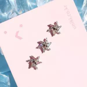 ONM 프로즌 시티 아웃컨츠 이너컨츠 눈꽃 피어싱